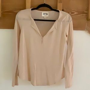 Nation LTD HENLEY LS T-SHIRT